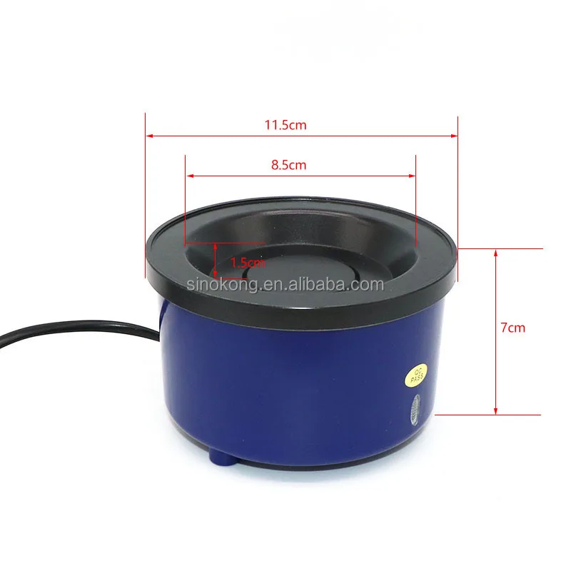 Wholesale Adjustable 200W Keratin Glue Pot Hot Melt Glue Stove EU US Plug for Hair Extension Tools