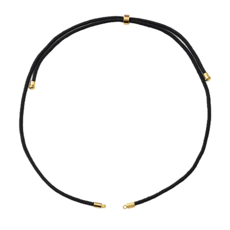 Rope Strings Cords Handmade Pendant Adjustable Braided Necklace Rope for Necklace and Jewelry Making