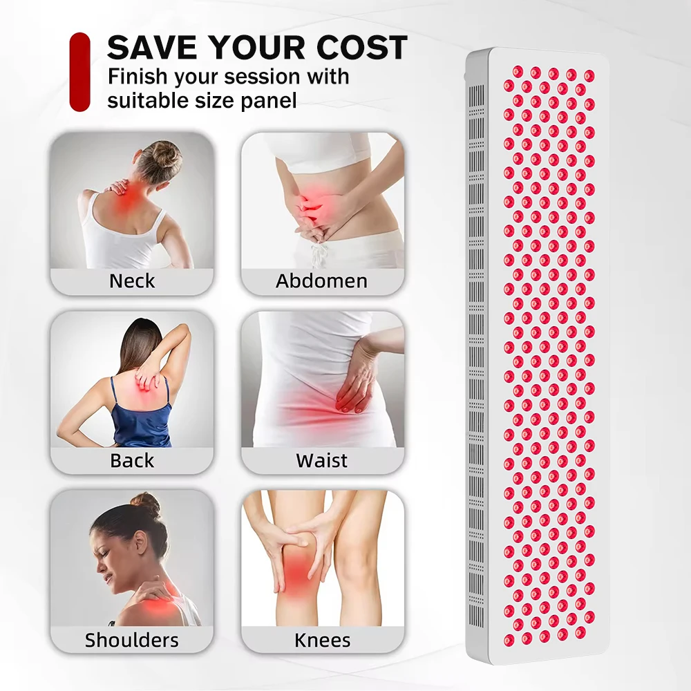 New Product Whole Body Red Light Led Light Therapy Bluetooth Control Full Body TFT HD Display Infrared Red Light Therapy Panel