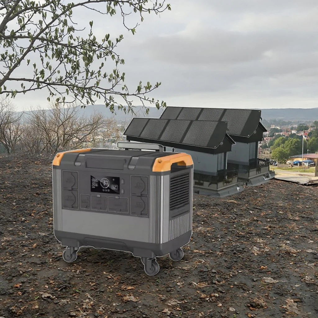 2400W High Power, 2016WH Large Capacity Lithium Iron Phosphate Mobile Power Supply Outdoor Emergency Intelligent Power Supply