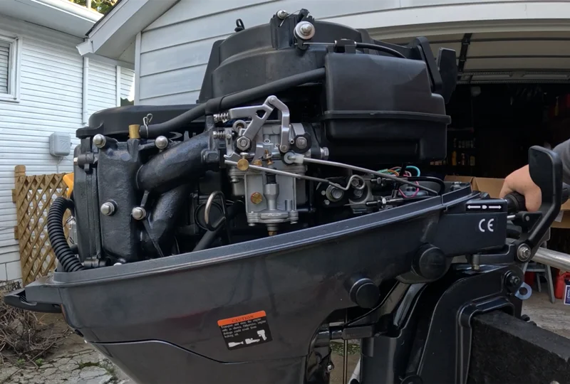 YAMABISI Motor boat engine 4 stroke Outboard Boat Engine for kayak fishing Canoe