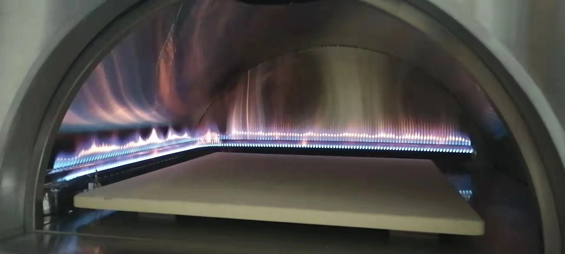 Hot selling wood fired pizza oven All stainless steel Gas pizza oven outdoor