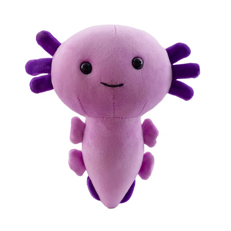 New Hot Wholesale OEM ODM Custom Stuffed Soft Furry Cute Cartoon Gift for Girls Baby Children Animal Salamander Plush Toy Doll