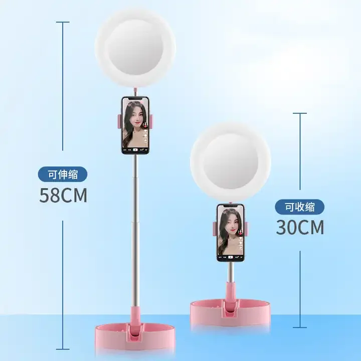 Foldable Desktop Photo Dedicated Beautiful Skin Multi-functional Makeup Mirror