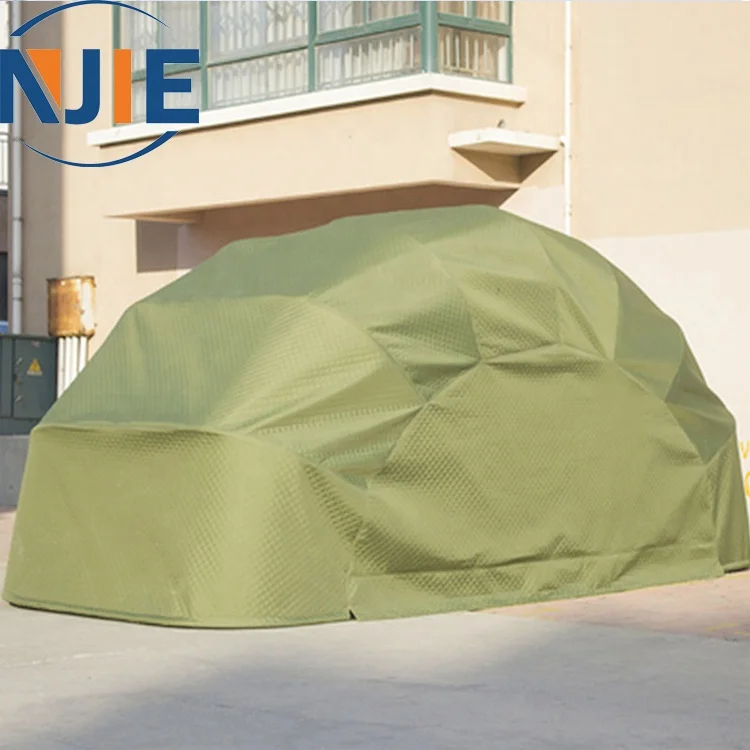 Movable folding and Car Garage Rainproof Fire retardant Parking Shed thickened and warm Car Cover