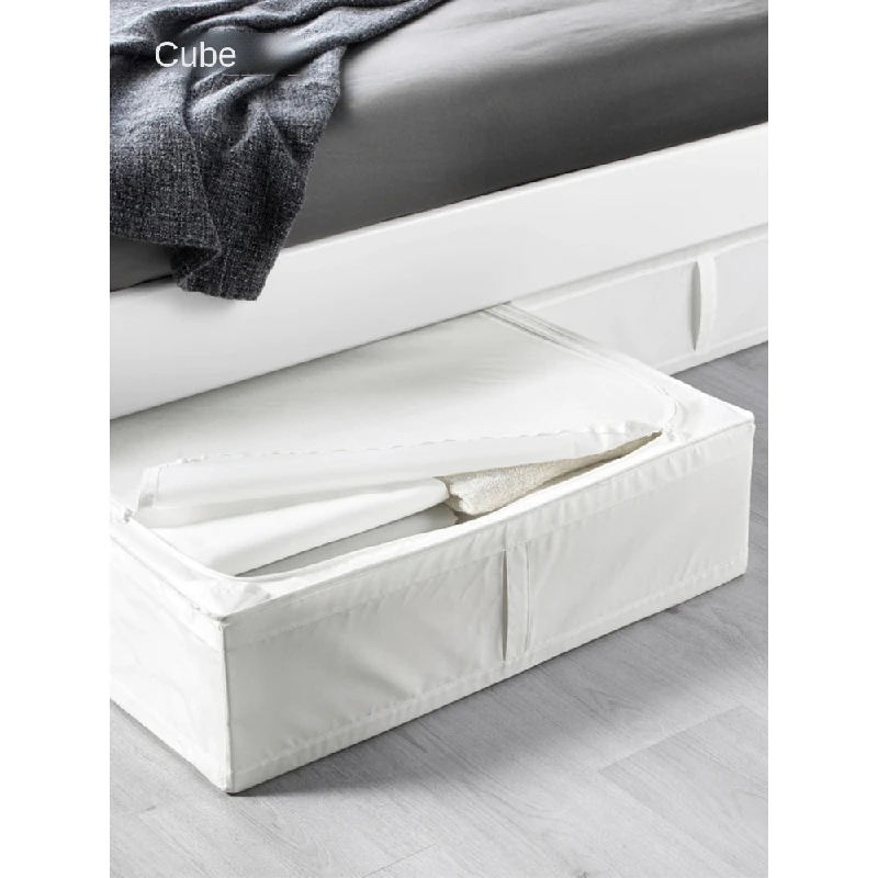 Recommend Underbed Cloth Storage Box Oxford Cloth Flat Ultra-thin Clothes Quilt Household Extra Large Organize Bag