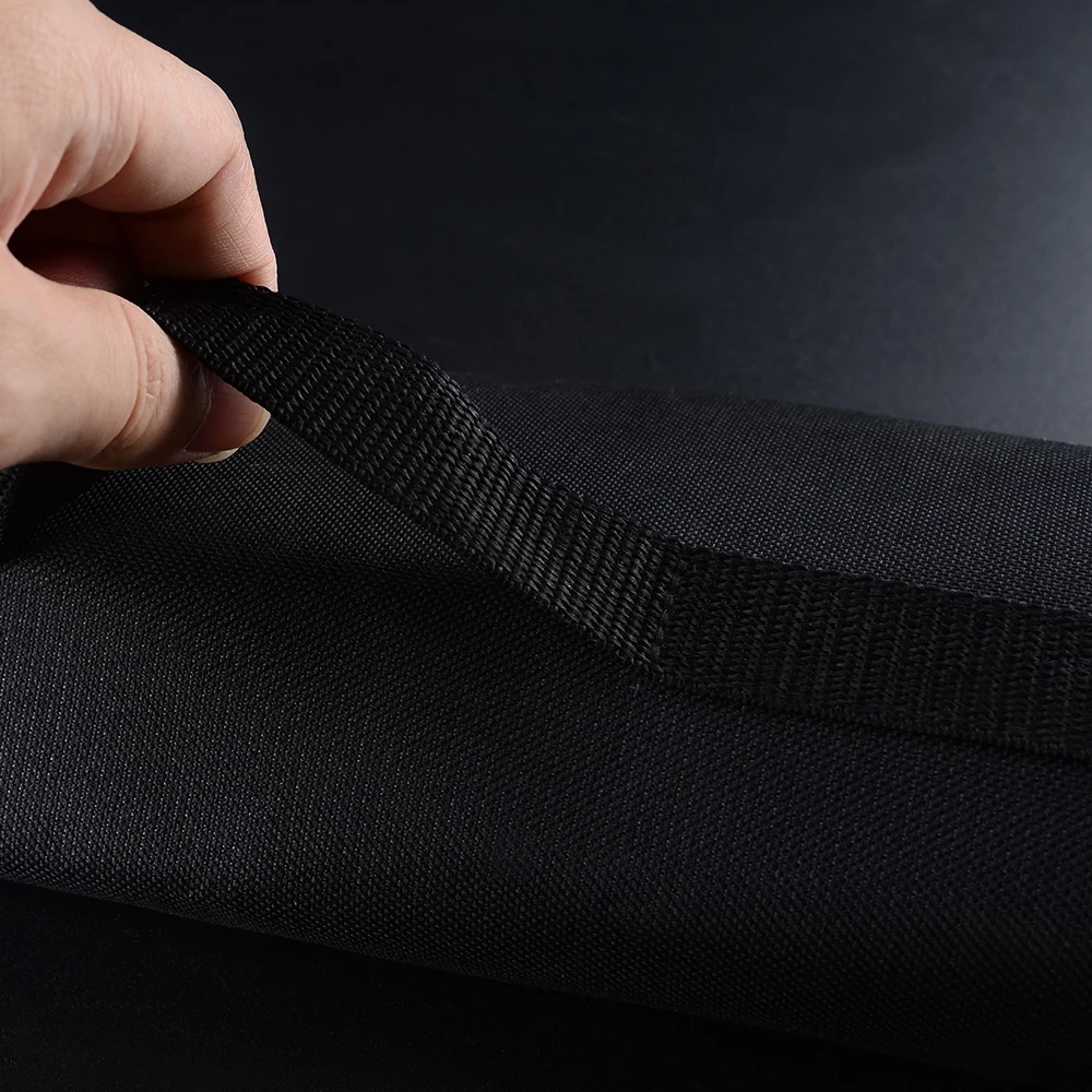 Складное ведро для хранения инструментов, кухонные держатели для столовых приборов, водонепроницаемая тканевая Складная садовая сумка с кармашками для поварских ножей