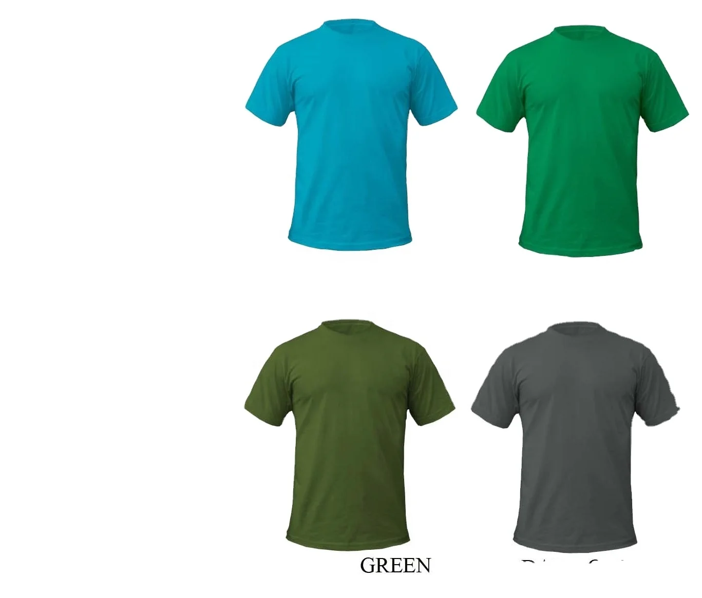 Wholesale affordable Price Unisex Polyester Cotton blend fabric Plain T-shirts with custom Logo in all colors and Varieties