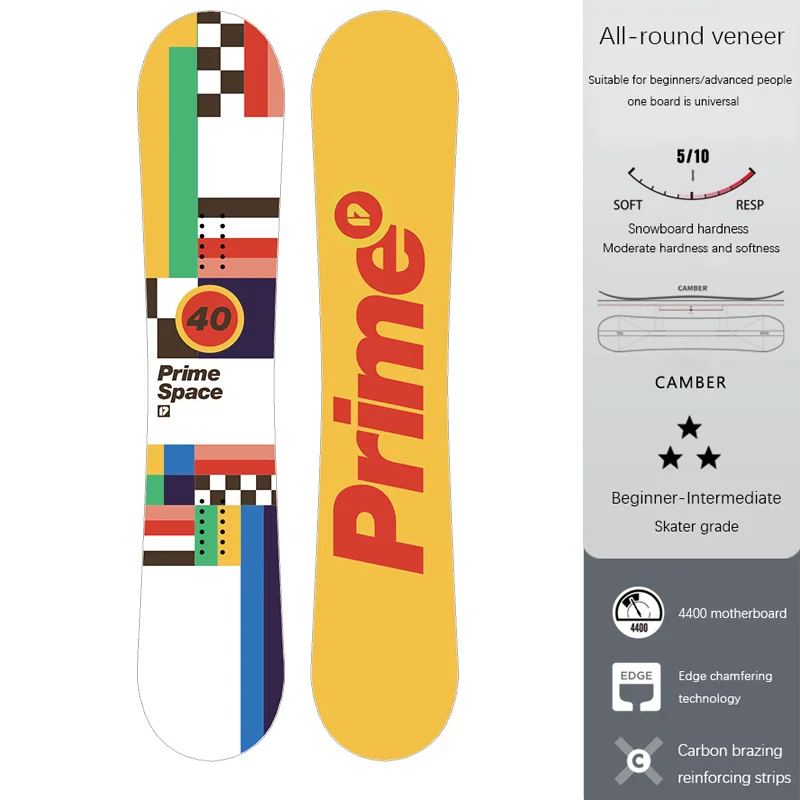 Customized Professional Export Snowboard Ski Resort Equipment Single Board Double Board Snowboard