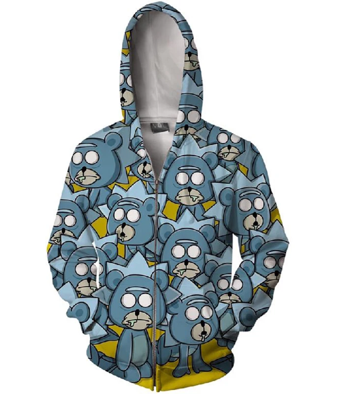 Brand 2021 New Arrivals Sublimation 3D Printed Qute Cartoon Pattern Design Couple Hoodies Sweatshirts