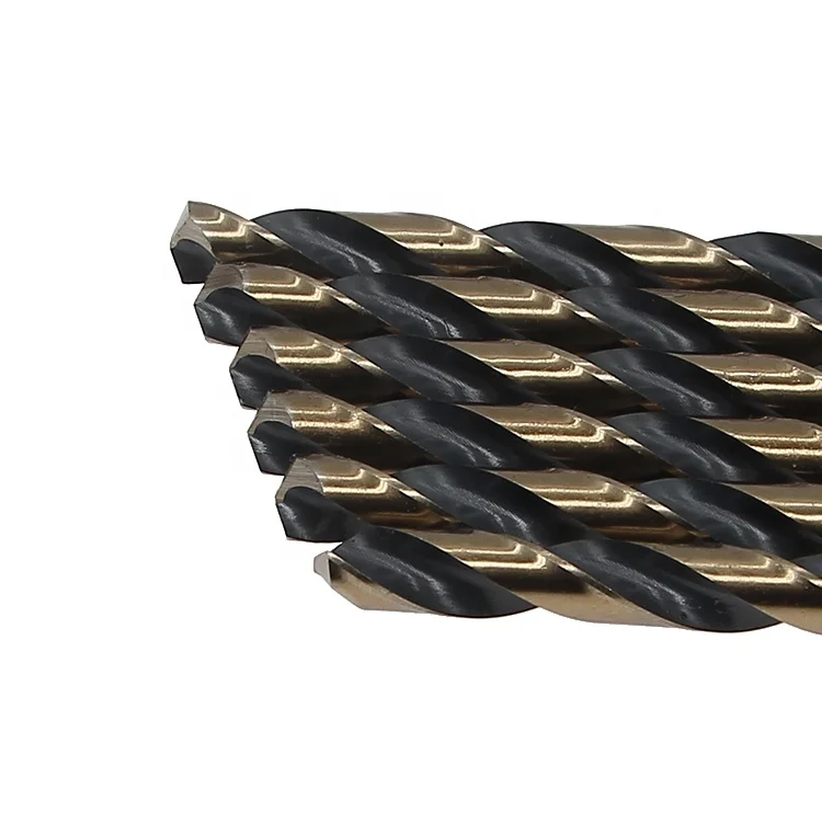 Shank Twist Drill Bits for Metal OEM Factory High Quality HSS Brocas Cobalt Straight High Quality Iron Plastic Box 15-45 Days