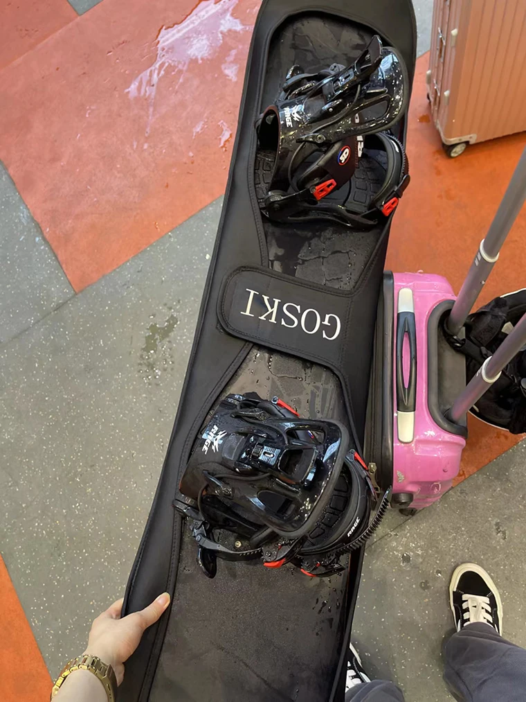 GOSKI Skiing Accessory  Outdoor Snowboard Bag Scratch Resistant edge Protective Case Winter Sports Accessories.