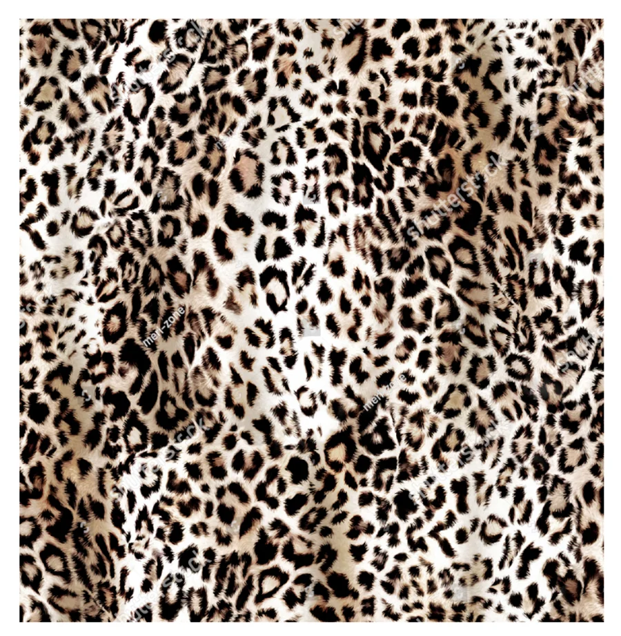 
The factory outlet leopard patterns custom digital printing poplin fabric 100% cotton for garment 