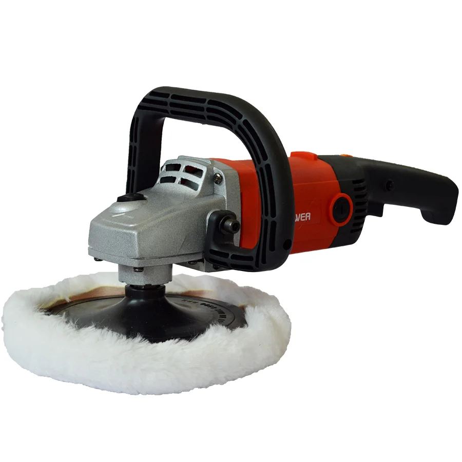 Rotary Car Buffer Polisher Waxer, 1200W  Variable Speed 600-3000RPM, Detachable Handle Perfect for Boat,Car Polishing and Waxing