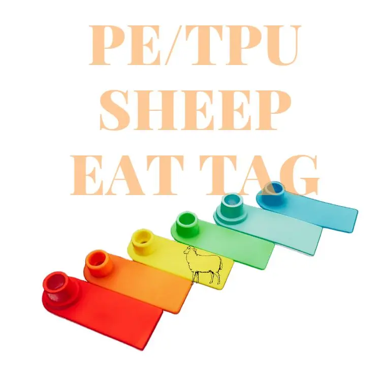 TPU PE Goats ear Tag live Goats sheep Ear Tags