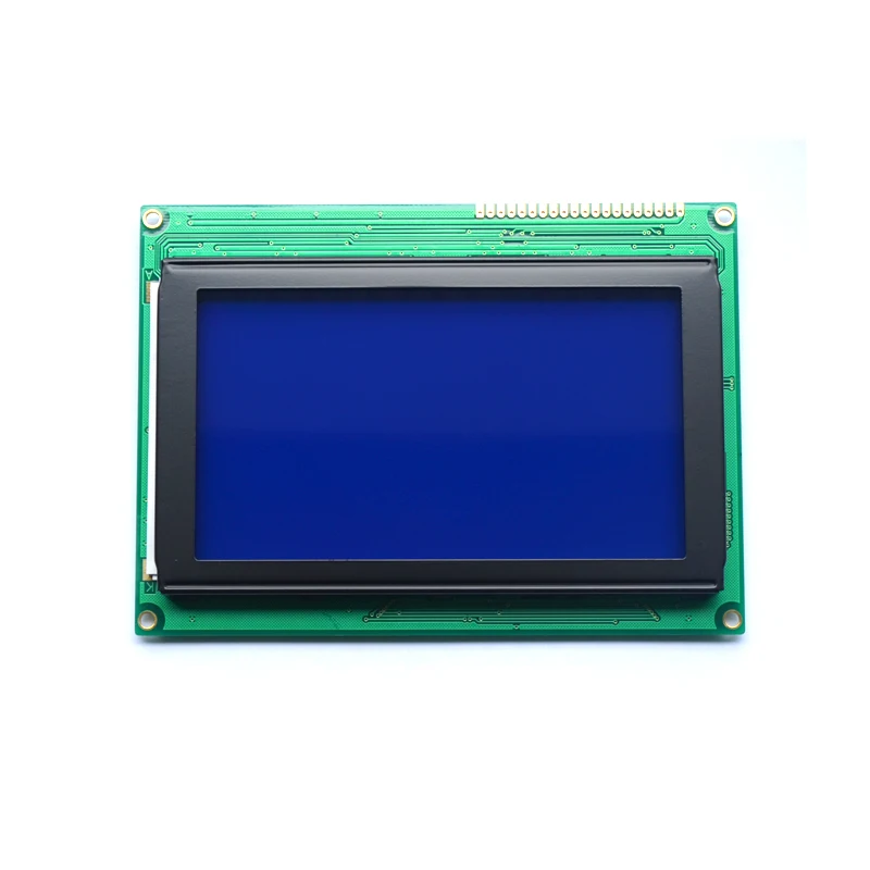 Популярный 240128 монохромный графический дисплей 240x128 STN Blue Graphic LCD с белой светодиодой подсветкой
