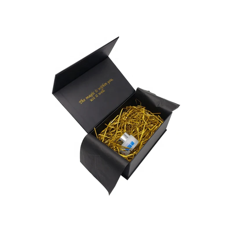 China Manufacturer Customized Luxury Rigid Magnetic Cosmetic Box Packaging