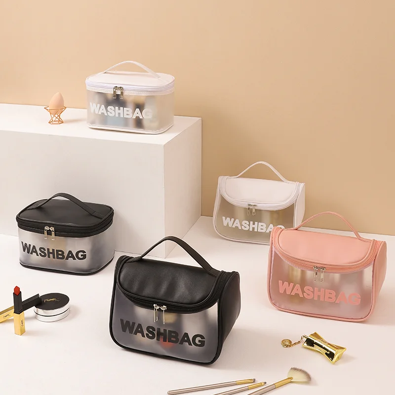 Wholesale Portable Toiletry bag Women High Quality Waterproof PVC Wash Bag