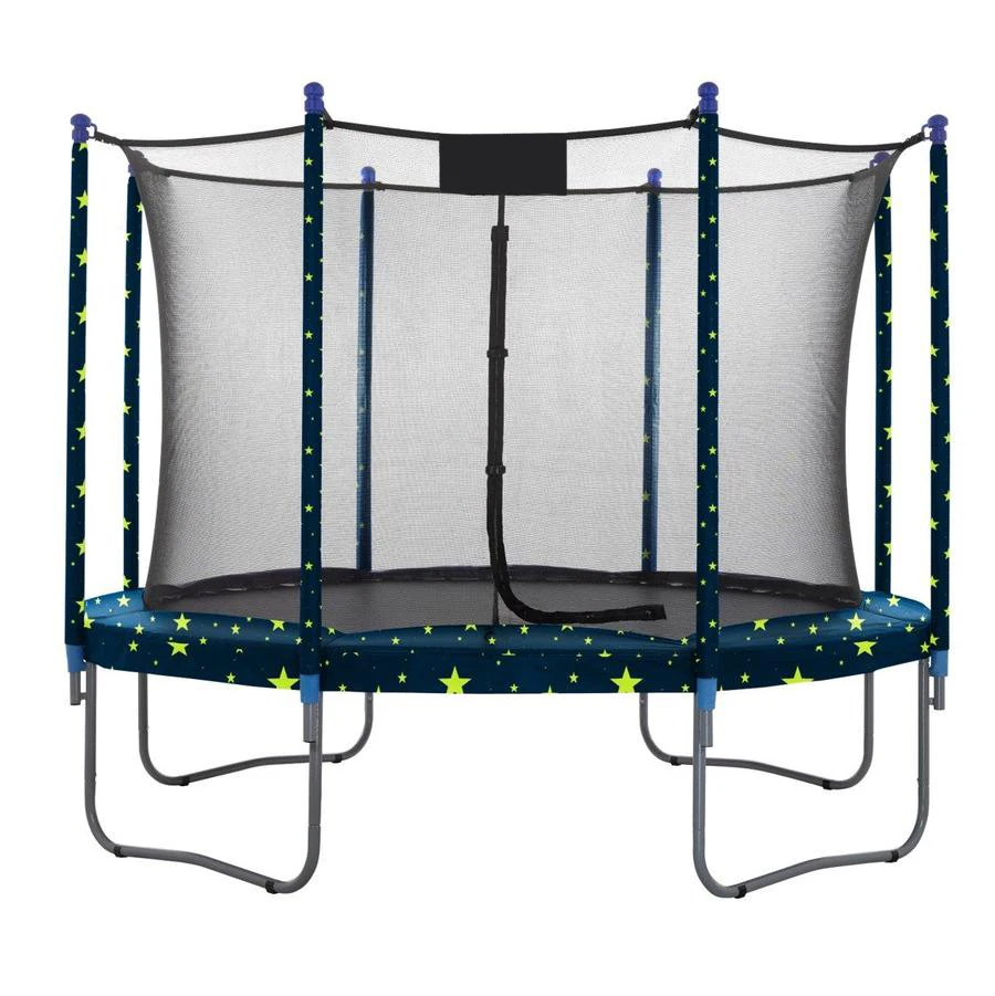 mini trampoline fitness 55inch soft edge 14ft outdoor jumping indoor trampoline for kids