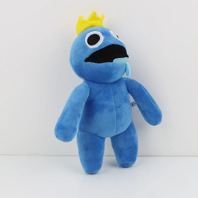 30cm Rainbow Friends Plush Toy Cartoon Game Character Doll Kawaii Blue Monster Soft Stuffed Animal Toys for Kids Fans