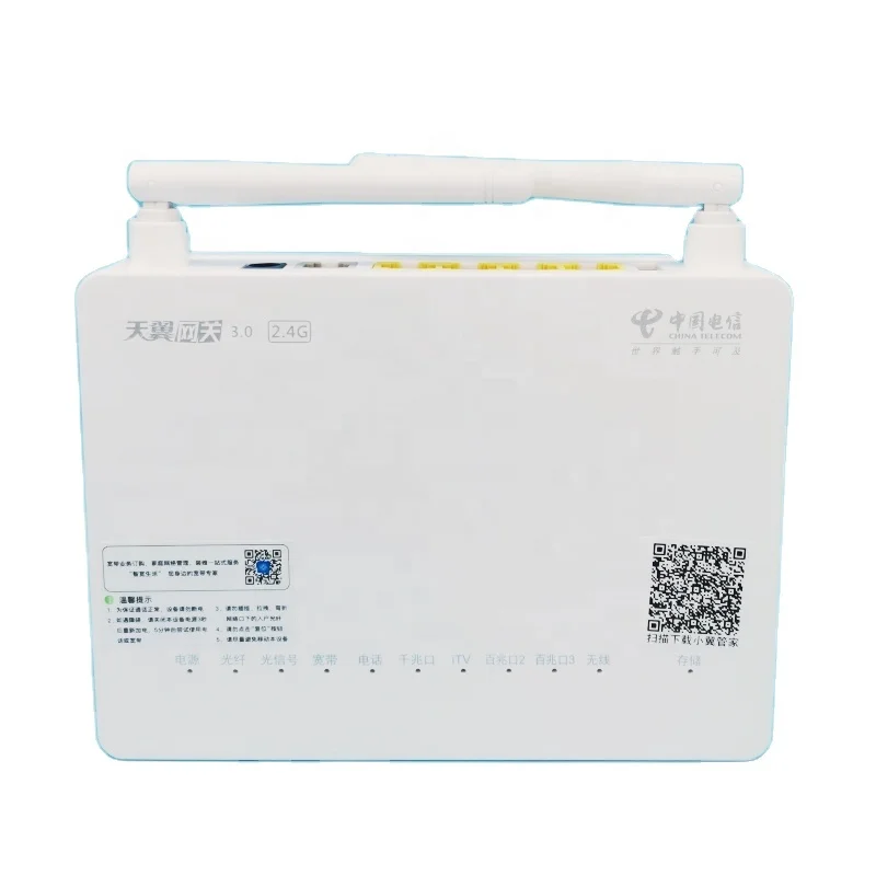 Epon Modem Factory price F450 V2 V3 1GE+3FE ONT WIFI bridge router Gpon F650 Fiber Optic