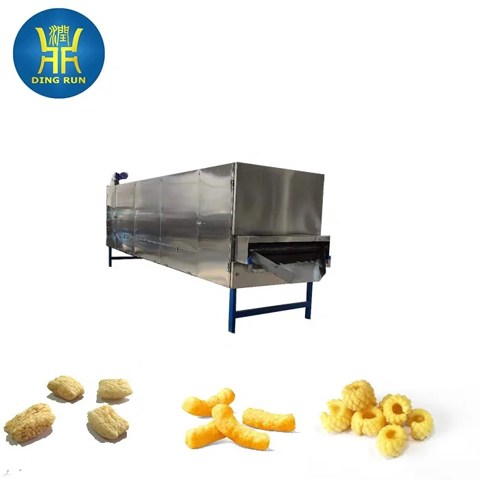 Corn Sticks Puffs Snack Processing Line Machine Complete Puffed Snacks Production Plant
