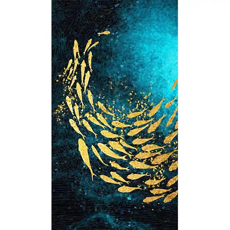 Modern beautiful Decorative Flower Art Pattern Crystal Glass mosaic  backsplash kitchen bathroom mural mosaic tile