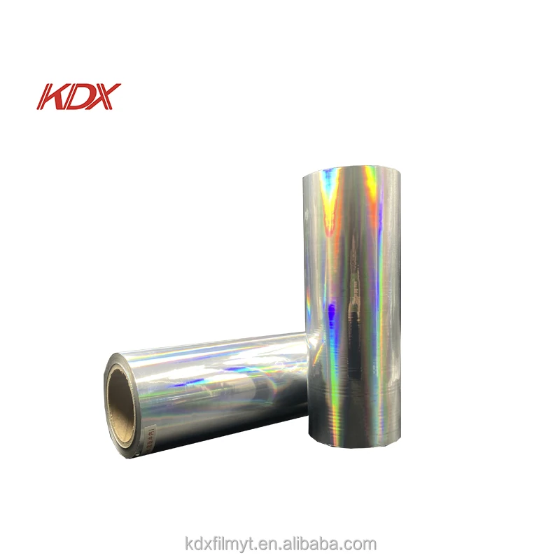 Новый продукт KDX высокое качество bopp термоламинированная пленка ламинирующая для упаковки
