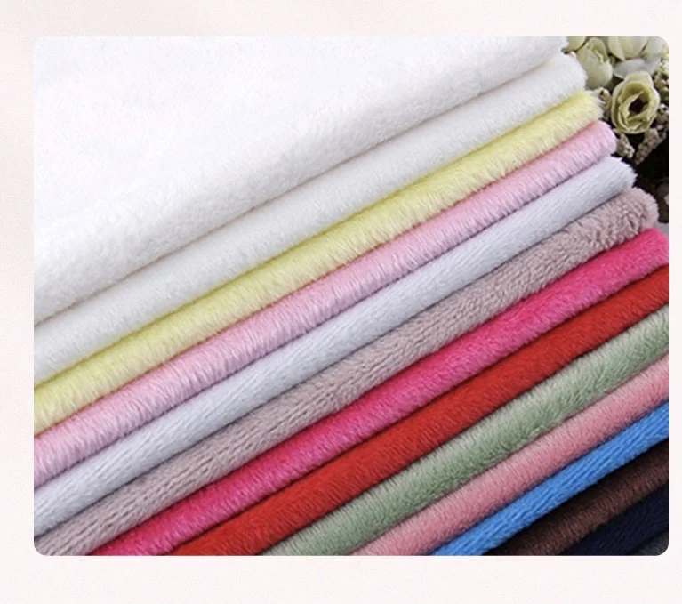 Wholesale multi color cotton poly stretch heavy weight weft knitting fleece fabric for winter hoodies