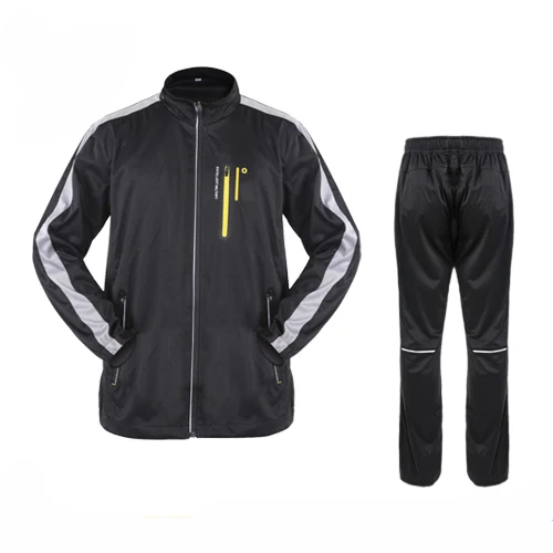 
polyester knitted black OEM service sports wear custom mens tracksuit with Chinese manufacturer 