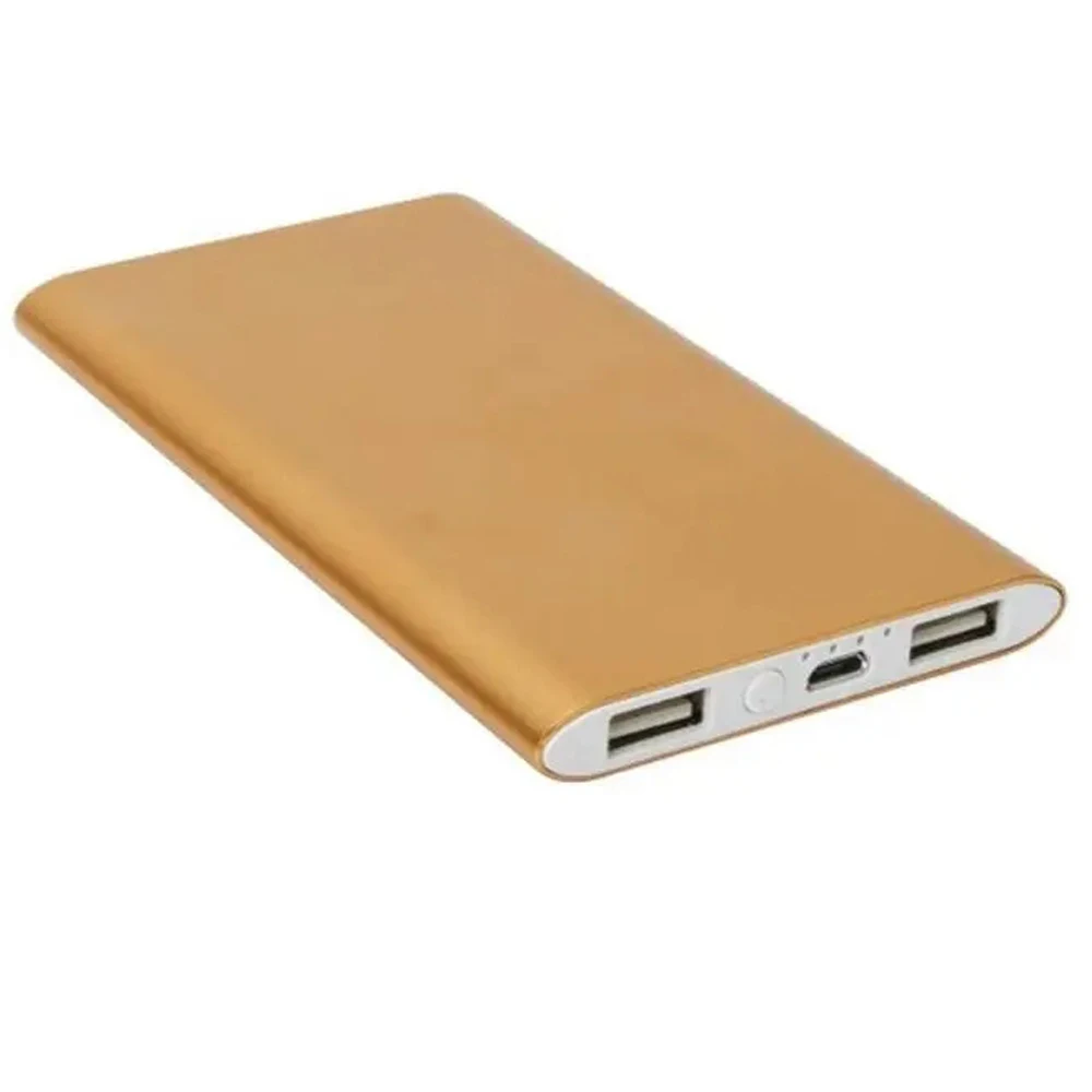 CE Rohs Thin Power Bank 8000mah External Battery Charger 8000 mah Aluminum Alloy for Mobile Iphone 12 Pro for Import Smart Phone