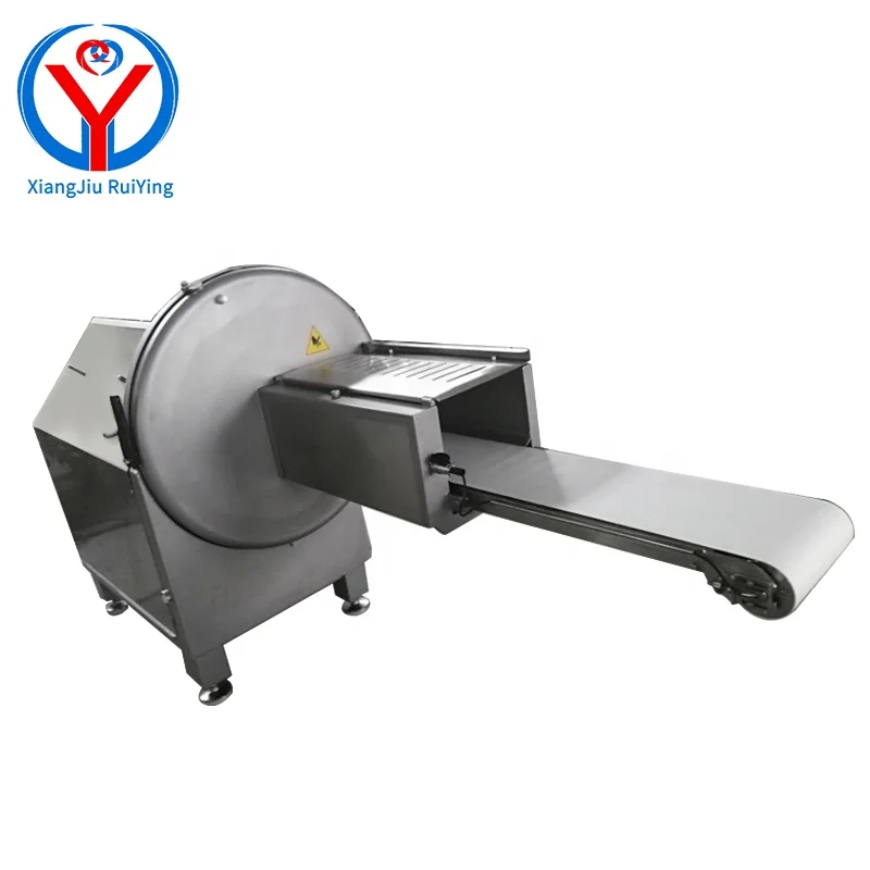 Automatic frozen meat slice slicer mutton beef roll cutter machine bacon slicing sausage cutting machine