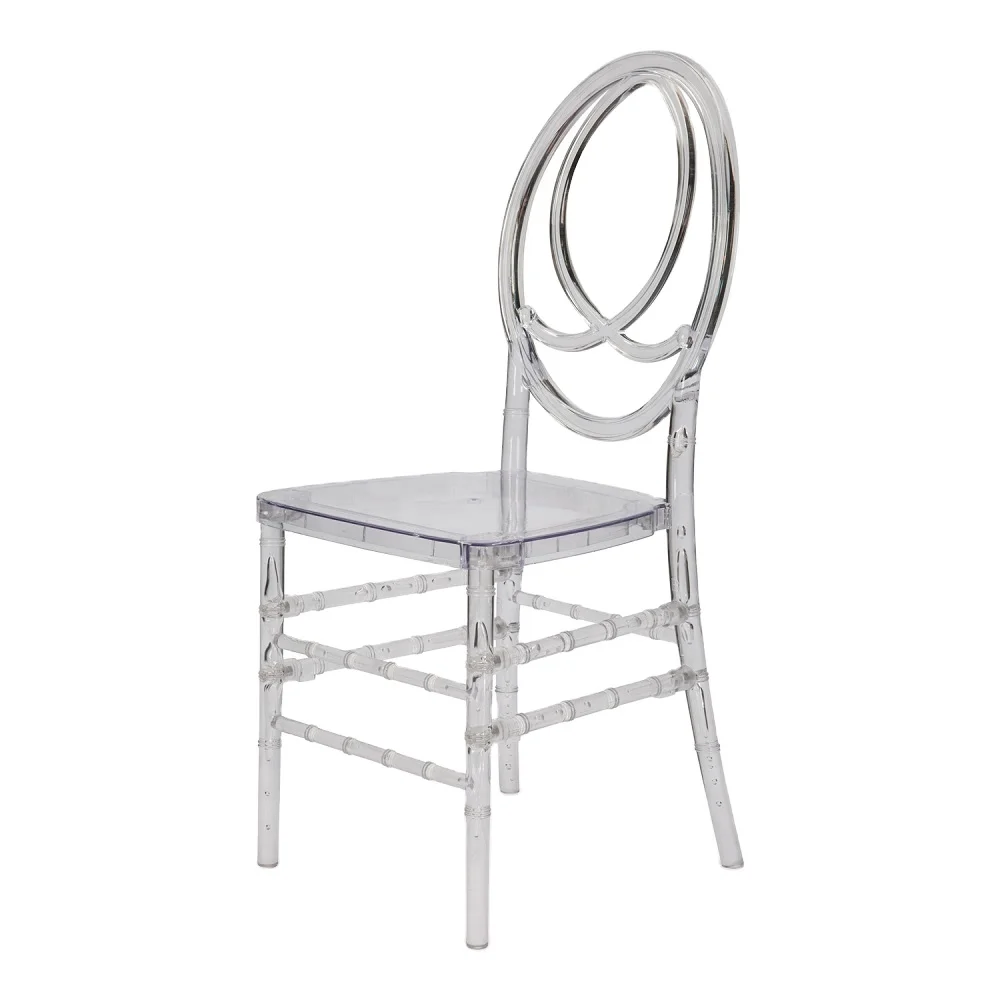transparent plastic clear resin acrylic wedding chiavari phoenix chair