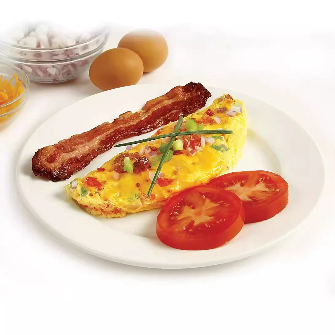 New Arrival Omelet Maker Custom Egg Shape Maker Egg Poacher Pan Convenient Silicone Omelette
