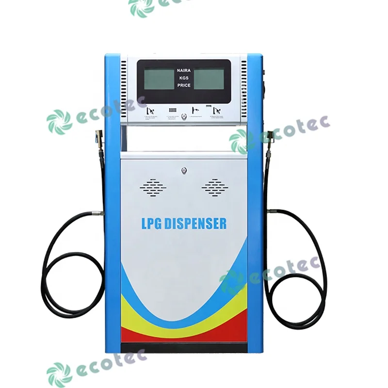 Ecotec Petrol Station Equipment Mobile Lpg Fill Gas Station Fuel Lpg Dispenser