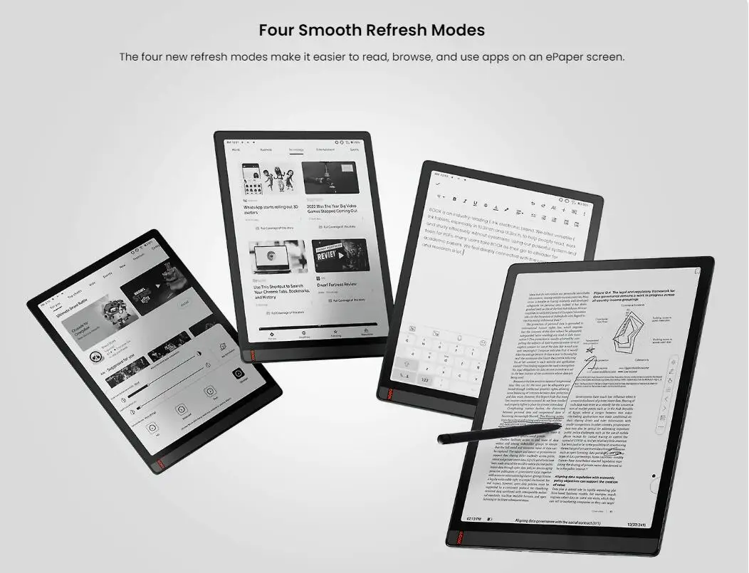 Мощный ePaper планшетный ПК A4-sized для того чтобы дать вам лучший вид вашей работы Закладка X