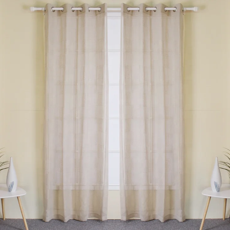 Европейский стиль скрининг окна sheer Белый Стекались Тюль Шторы для спальня гостиная