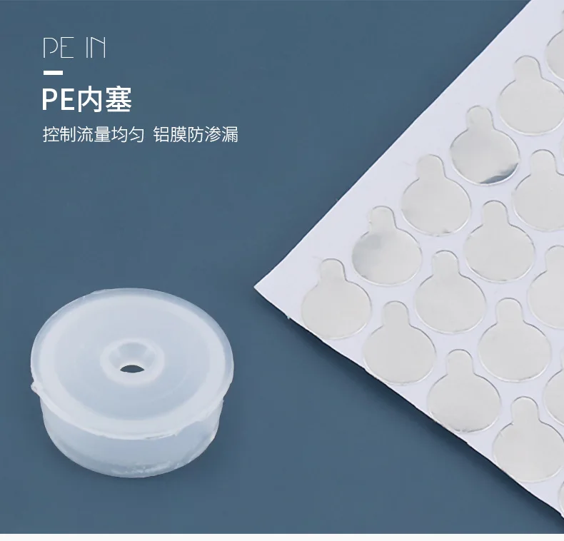 100mlpet white round shoulder hydrosol cap bottle toner bottle cosmetic dispensing bottle