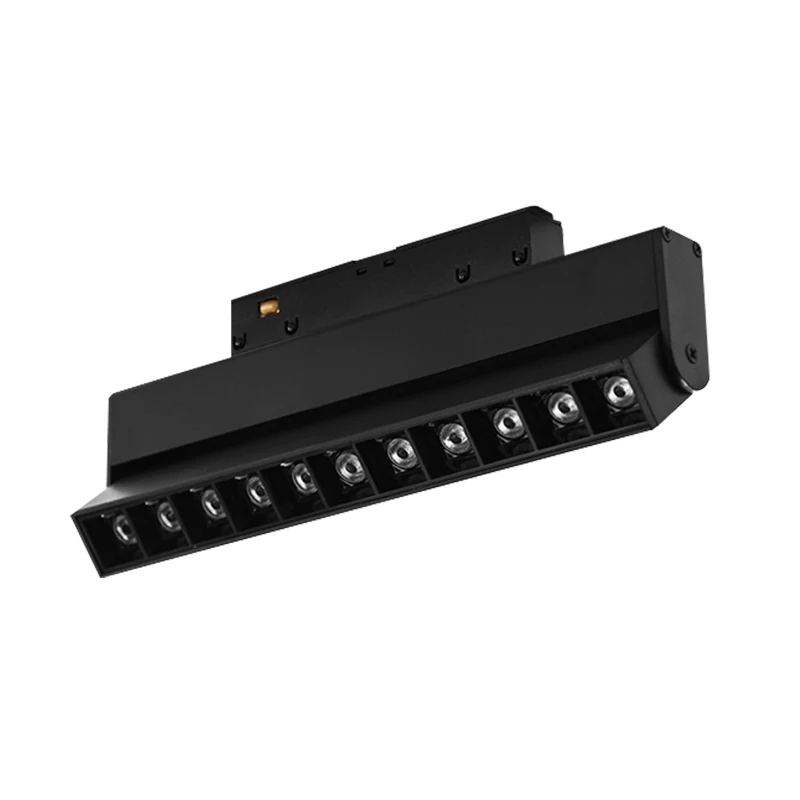 Gold supplier sells custom commercial lighting DC48V low voltage magnetic track light adjustable linear grill light