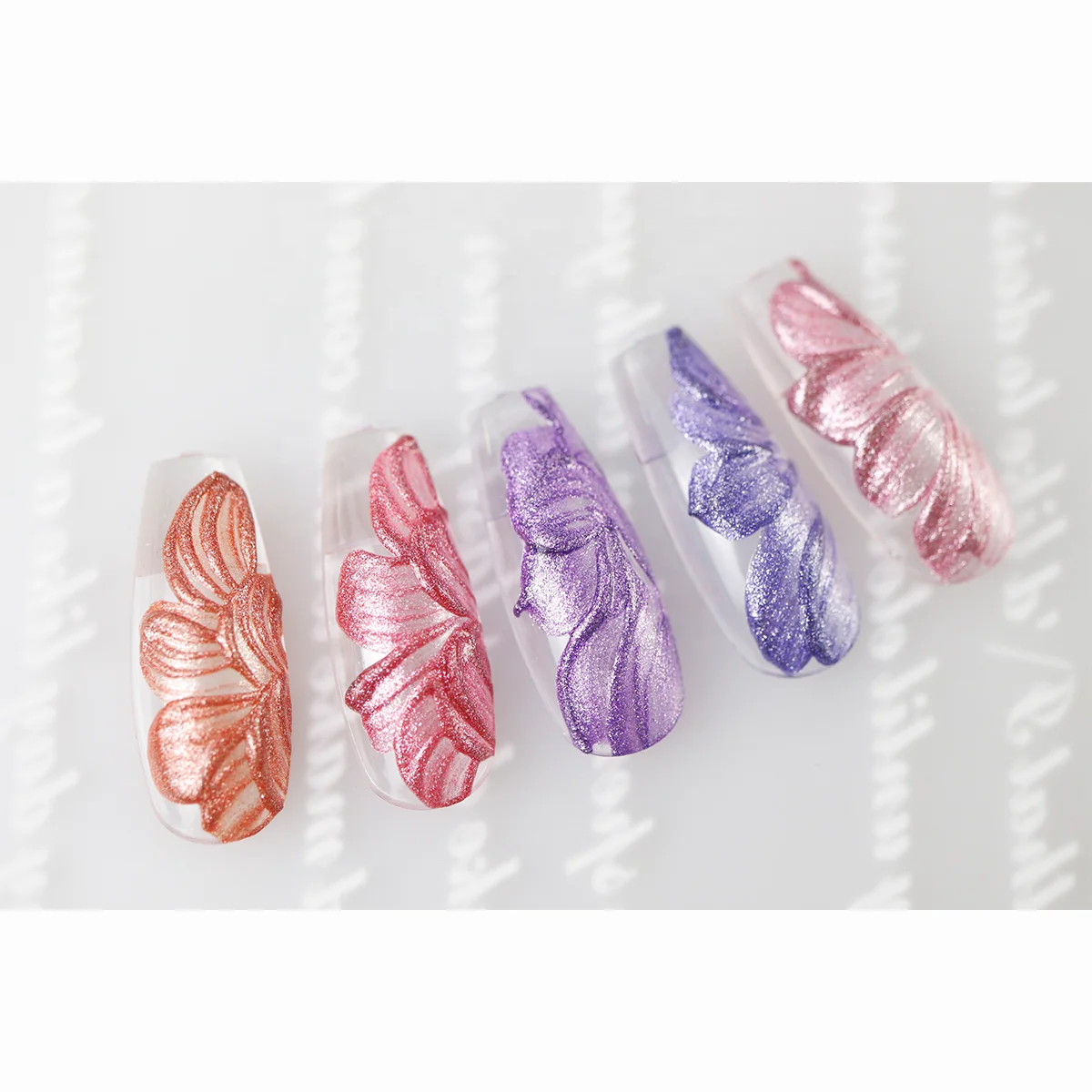 Free Sample Nail Polish Gel Global Fashion Wholesale Soak Off UV nail glitter gel flash gel onpretty