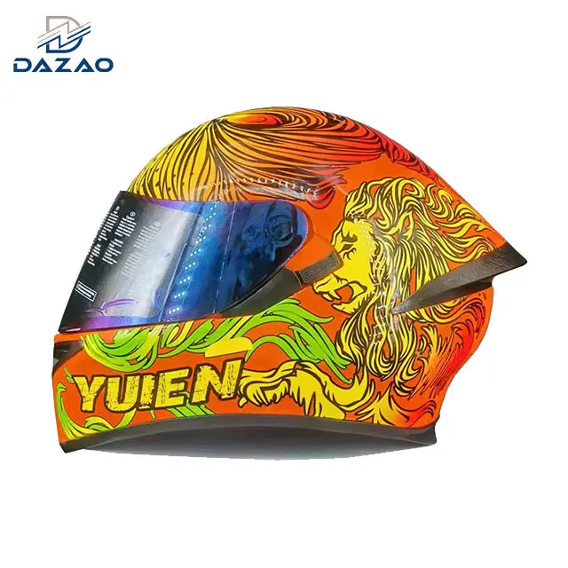 Custom Road Racing Helmet Injection Molded Motorcycle Off-Road Helmet With Safety  Injection Molded Parts