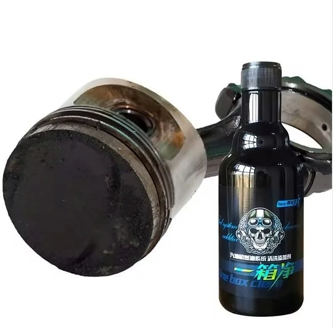 Fuel system cleaning additives to remove carbon deposits in fuel injectors, intake valves and combustion chambers.