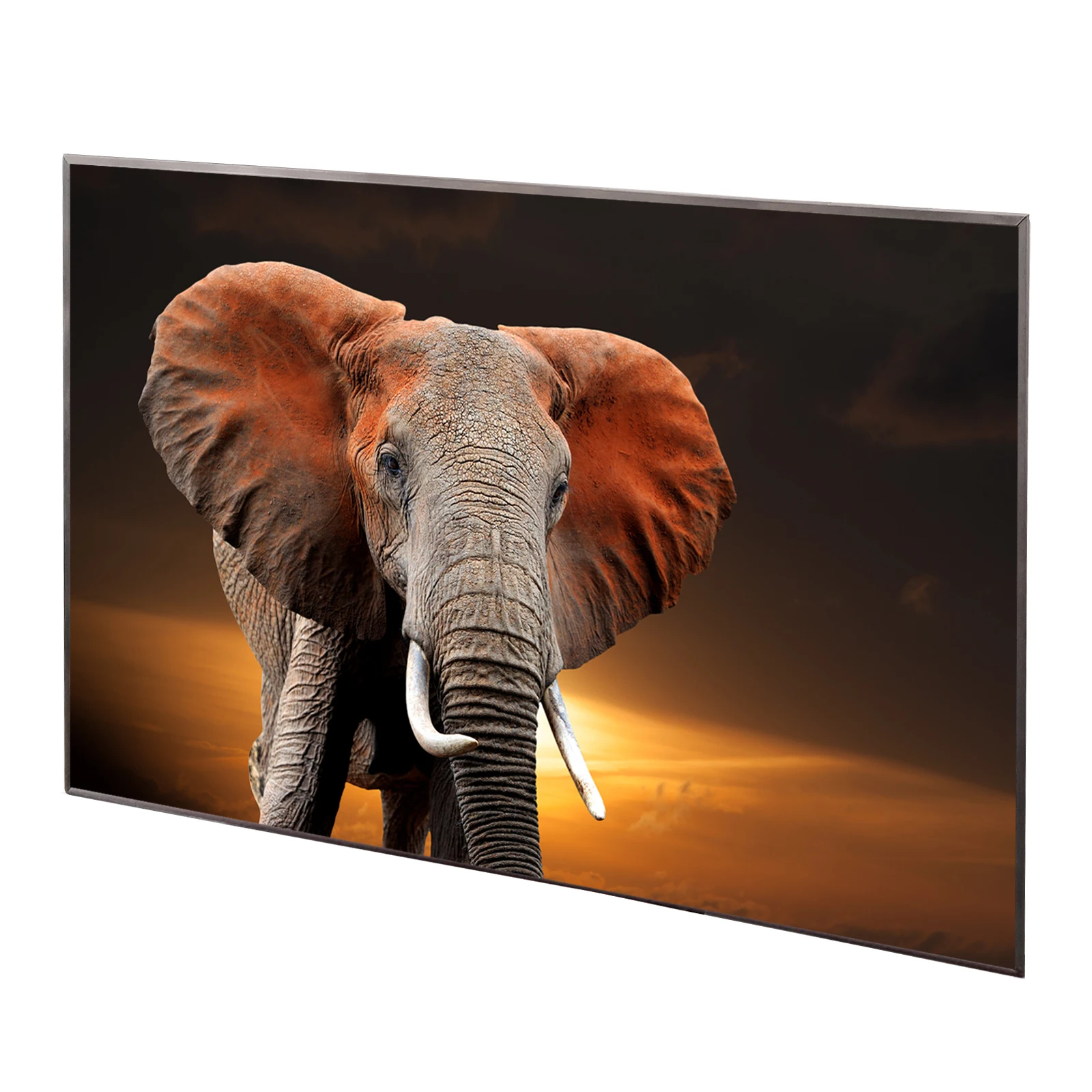 Energy Efficient trueColor picture C080S 800W infrared panel heater 7days x 24 hrs custom Programs holiday plan open window