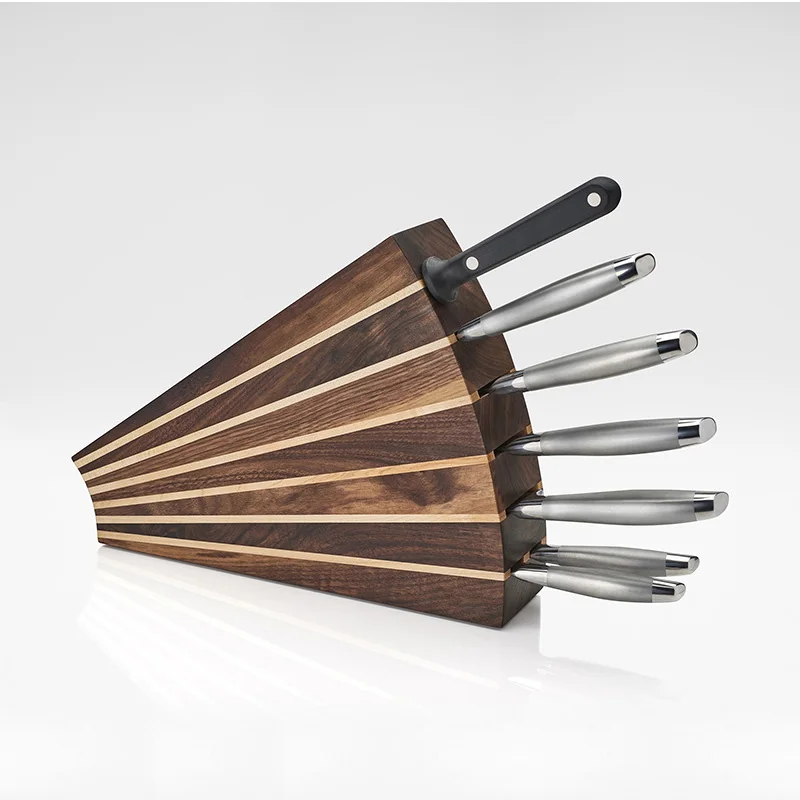 
High Quality Kitchen Tools Titchenware Kitchen Bamboo Knife Block 