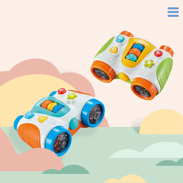 Baby Toys Wholesale Kids Simulated Astronomic Telescope Early Education Simulation Music for Sale