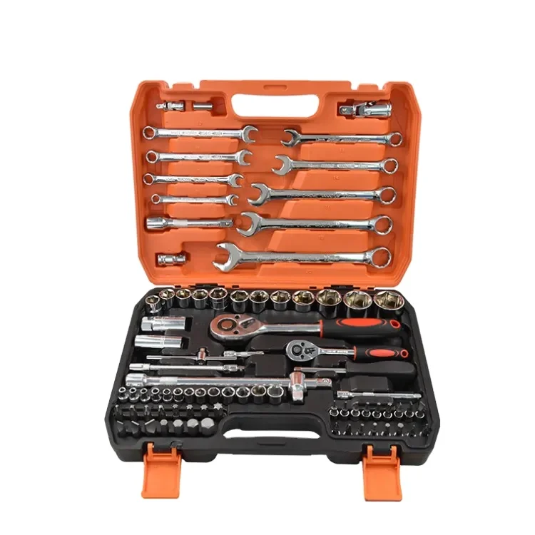82pc Chromium Vanadium Steel Automotive Repair Tool Sleeve Set Tool Car Repair Hand Tool Set Kit