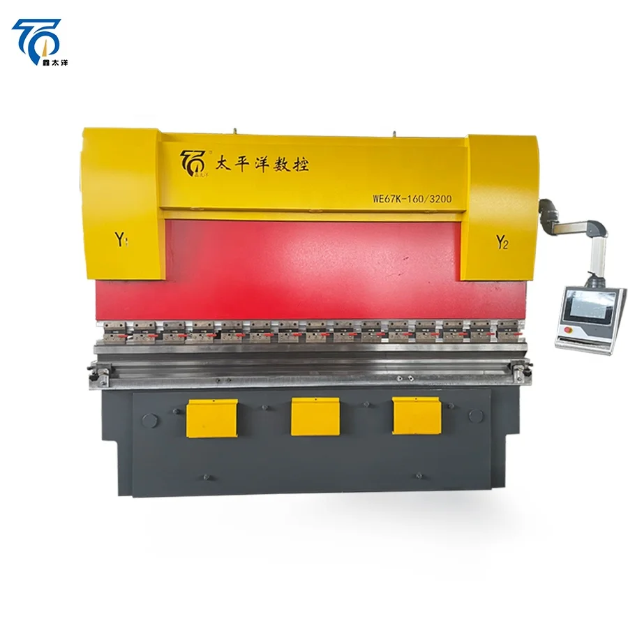 2023 New PACIFIC 250TON 3200 Euro Pro 4 axis DA53T CNC press brake from China