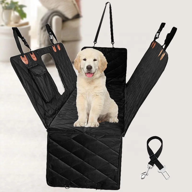 Dog Seat Cover for Back Seat The Hammock waterproof fabric Scratch Prevent  Heavy Duty Pet Backseat Protection for Car