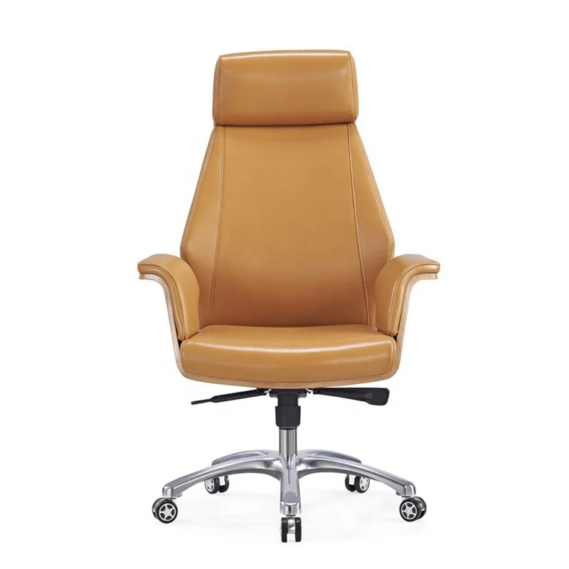 Black Wood Furniture Chairs Antique Swivel Office Chair With Casters A15-01