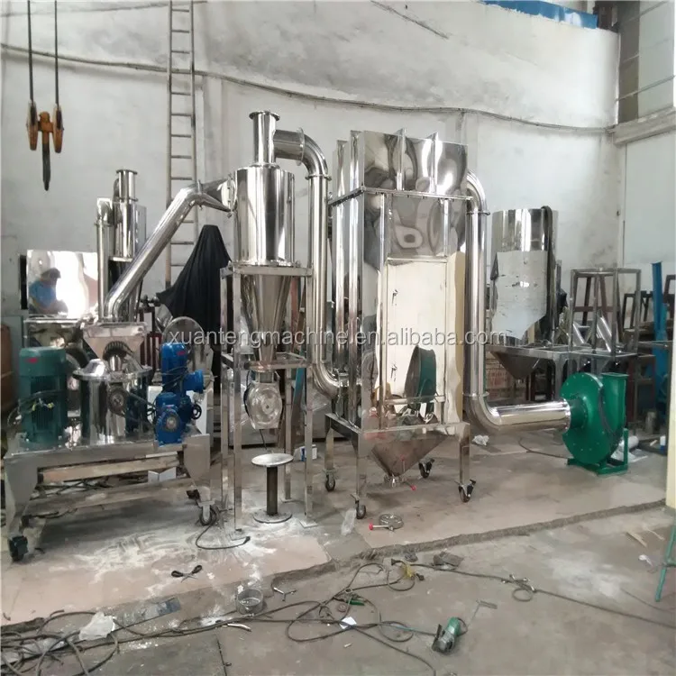 Industrial Dry Chilli Mill Grinder / Pepper Spice Grinding Machine